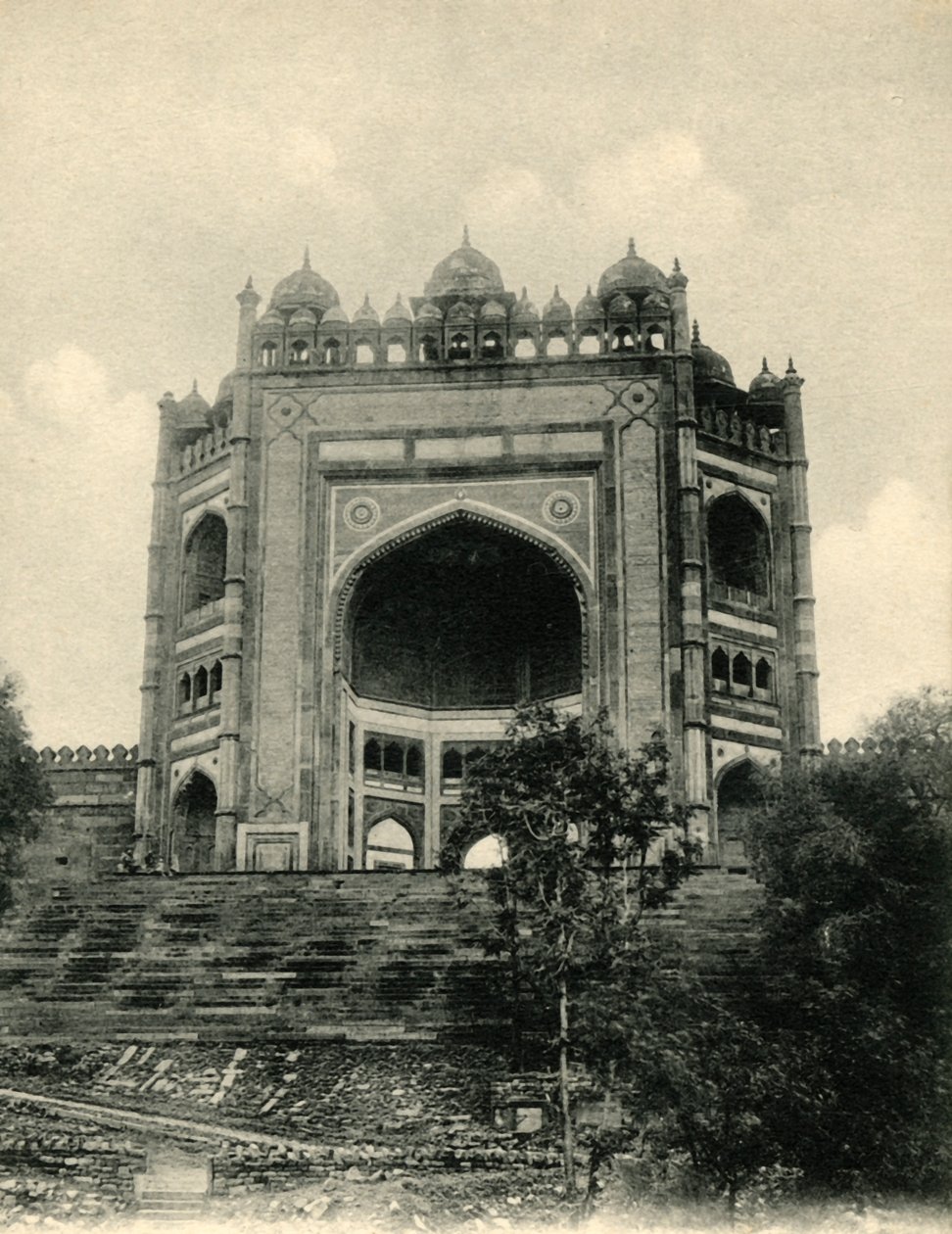 A Bolund-kapu, Fatehpur Sikri. Agra. alkotó: Unbekannt