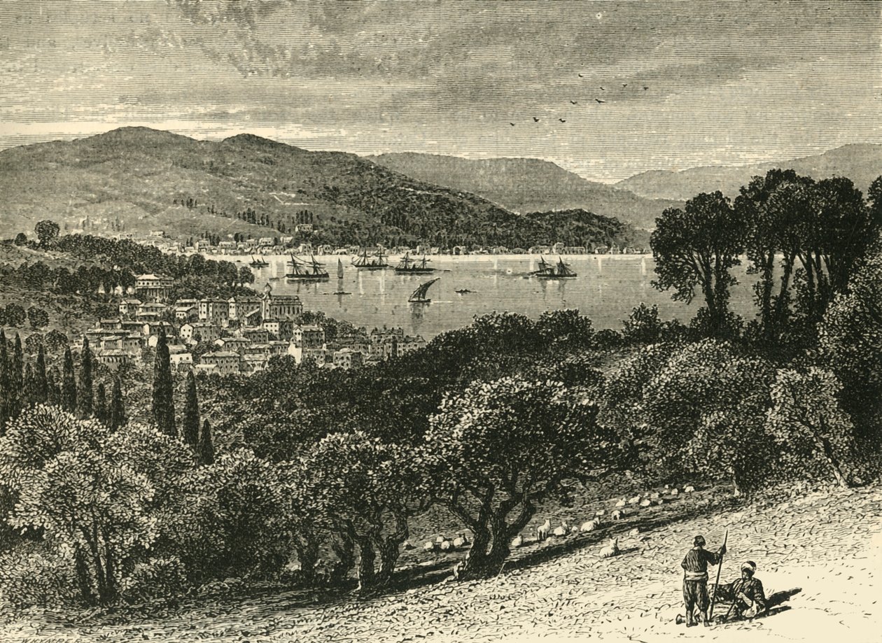 A Boszporusz, Therapiából, 1890. alkotó: Unbekannt