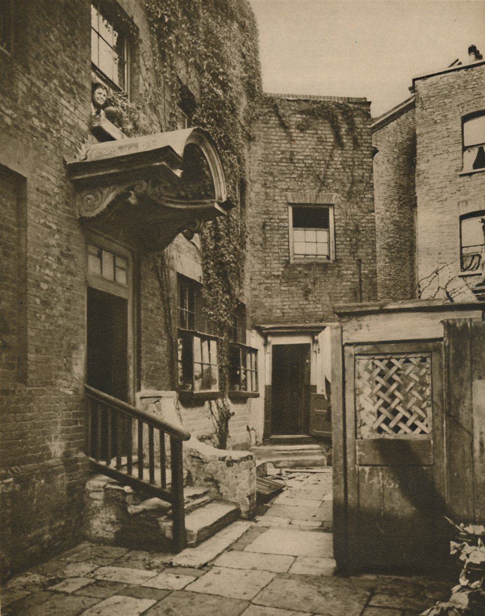 A hídház George Row-ban, Bermondsey államban, 1935. alkotó: Unbekannt