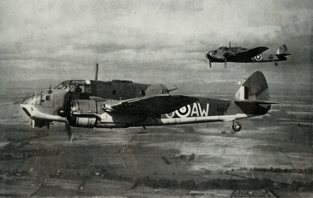 A Bristol Beaufort, 1941. alkotó: Unbekannt