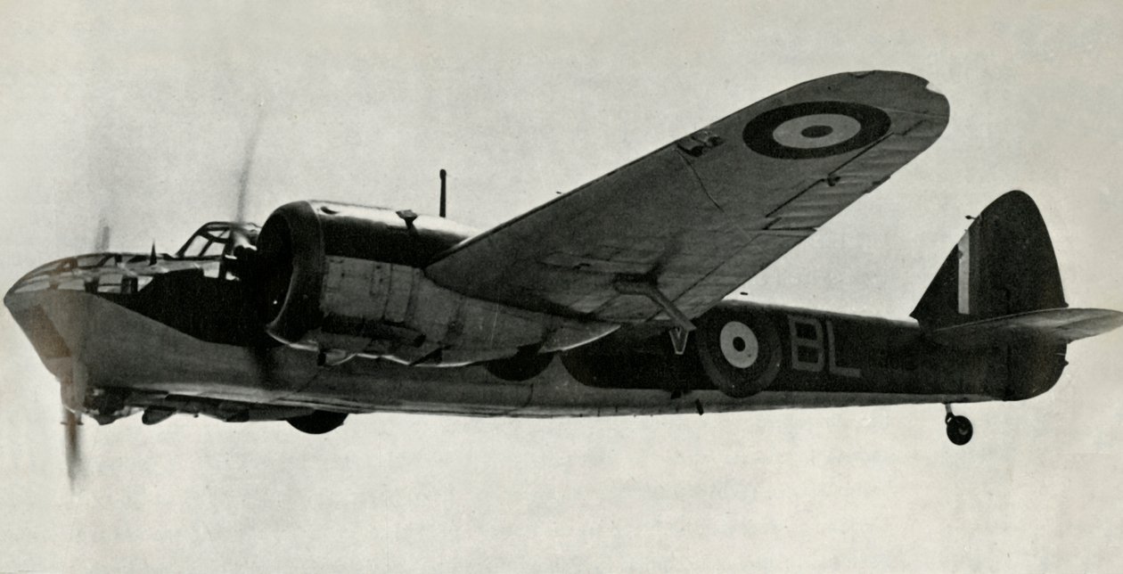 A Bristol Blenheim, 1941. alkotó: Unbekannt