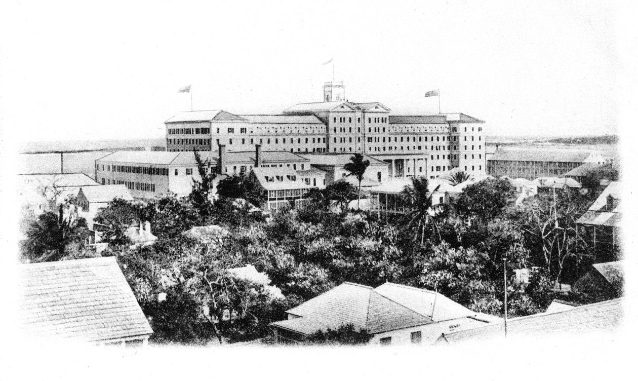 A British Colonial Hilton Hotel, Nassau, New Providence, Bahama-szigetek, 1911 alkotó: Unbekannt