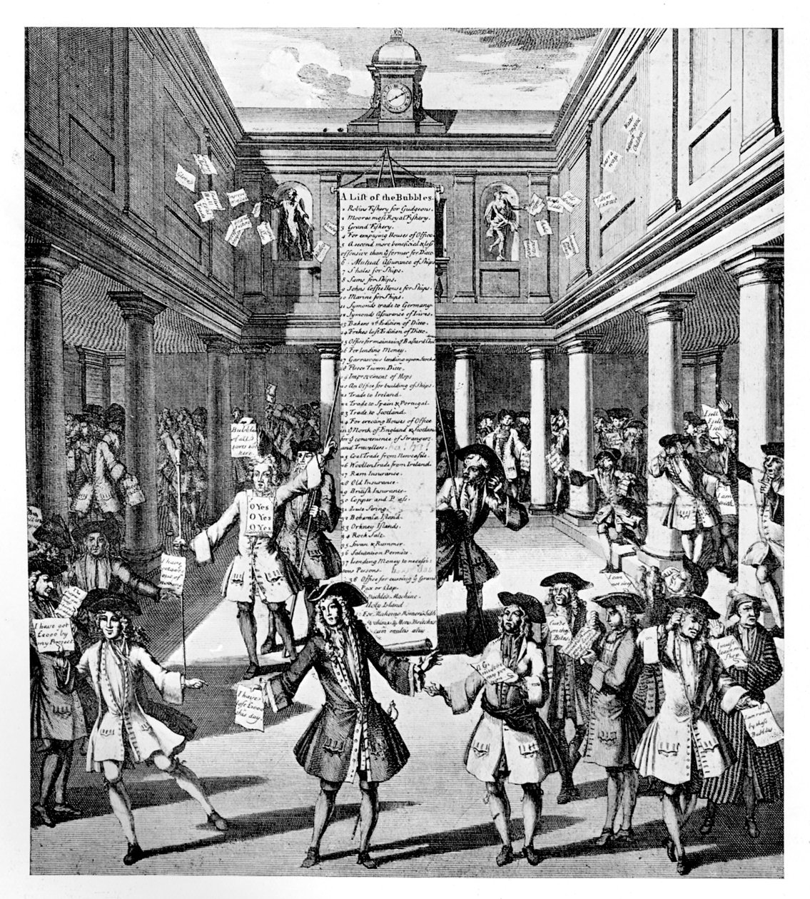 The Bubblers Bubble vagy The Devil Take the Hindmost, 1720 alkotó: Unbekannt