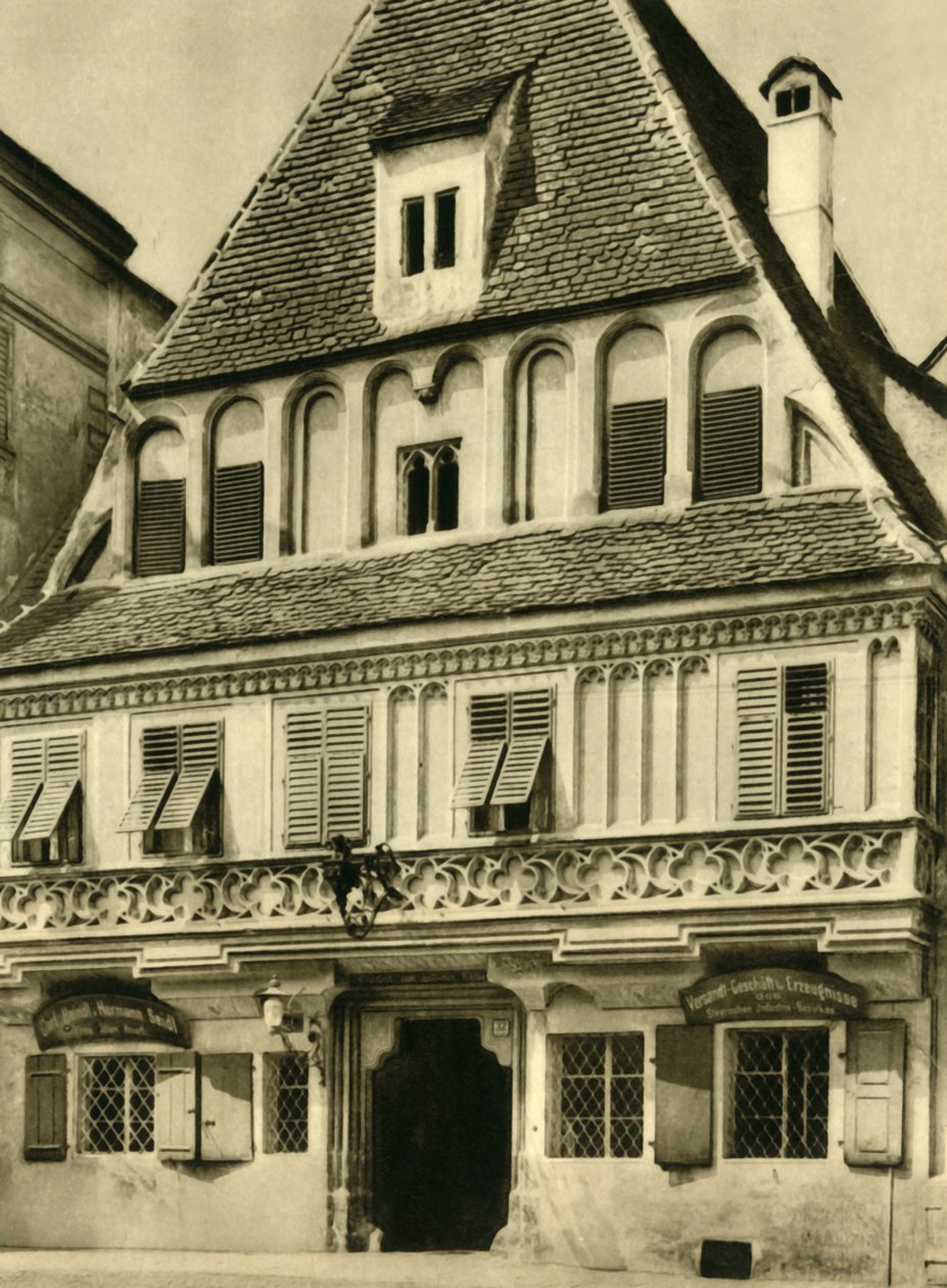 A Bummerlhaus, Steyr an der Enns, Felső-Ausztria, 1935. alkotó: Unbekannt