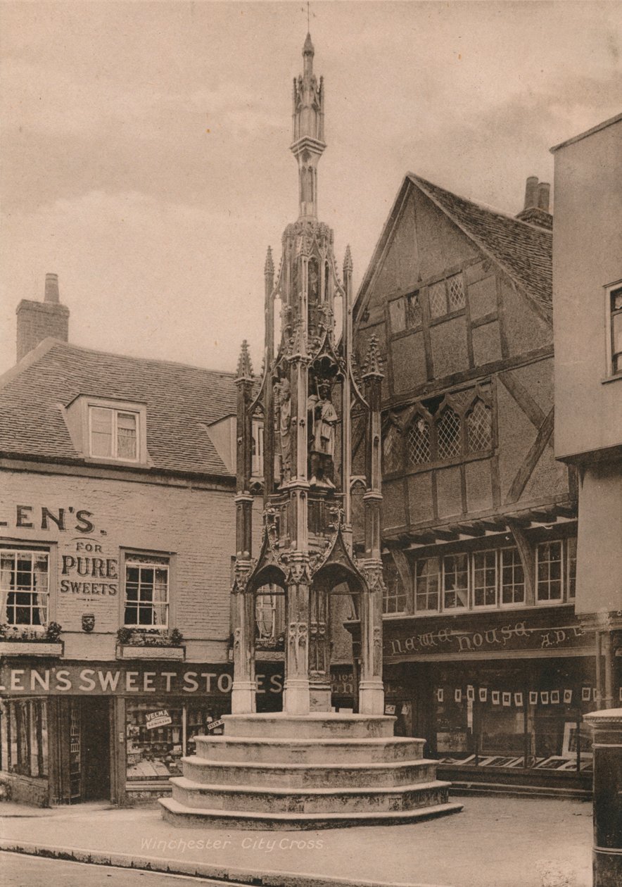The Buttercross, Winchester, Hampshire, XX. század eleje alkotó: Unbekannt
