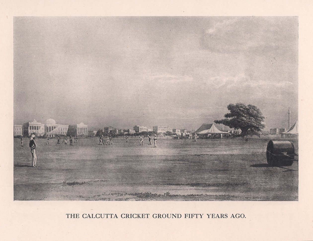 A kalkuttai krikettpálya, India, 1861-1912 alkotó: Unbekannt