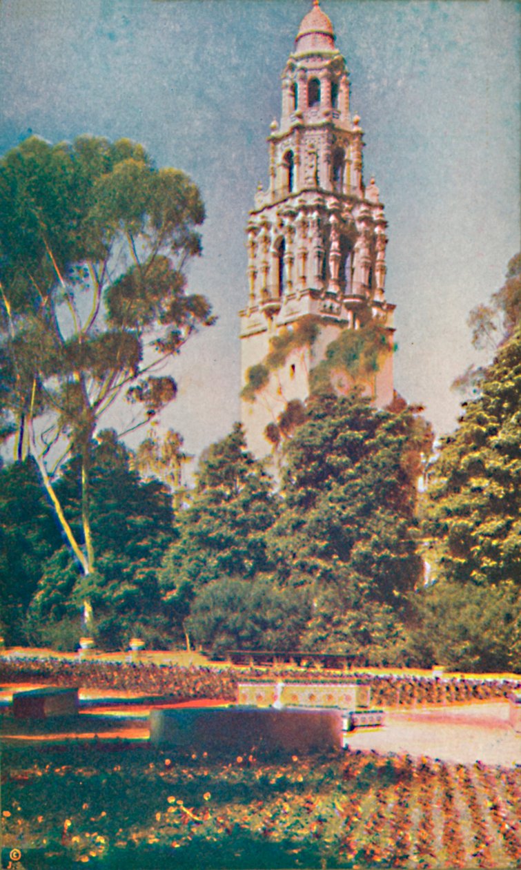 A California Tower, 1935 alkotó: Unbekannt