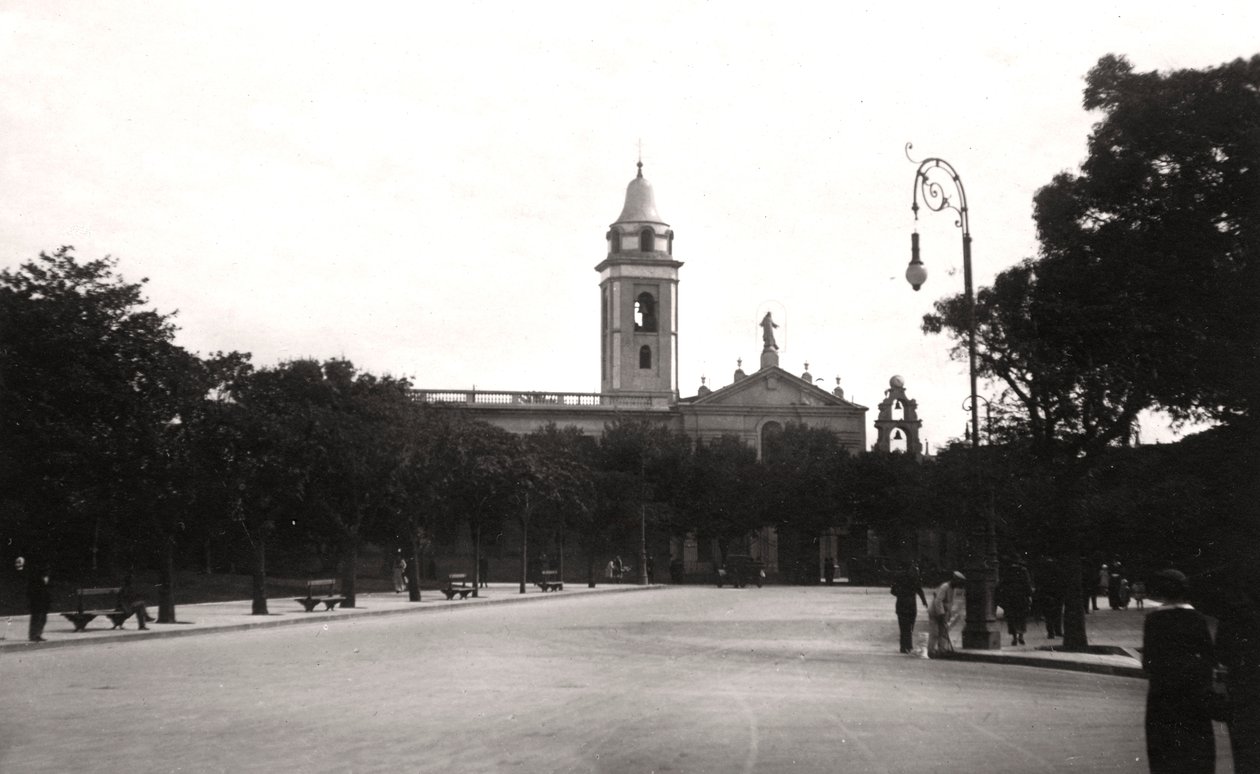 A Capilla del Pilar, La Recoleta temető, Buenos Aires, Argentína, 1900-as évek alkotó: Unbekannt