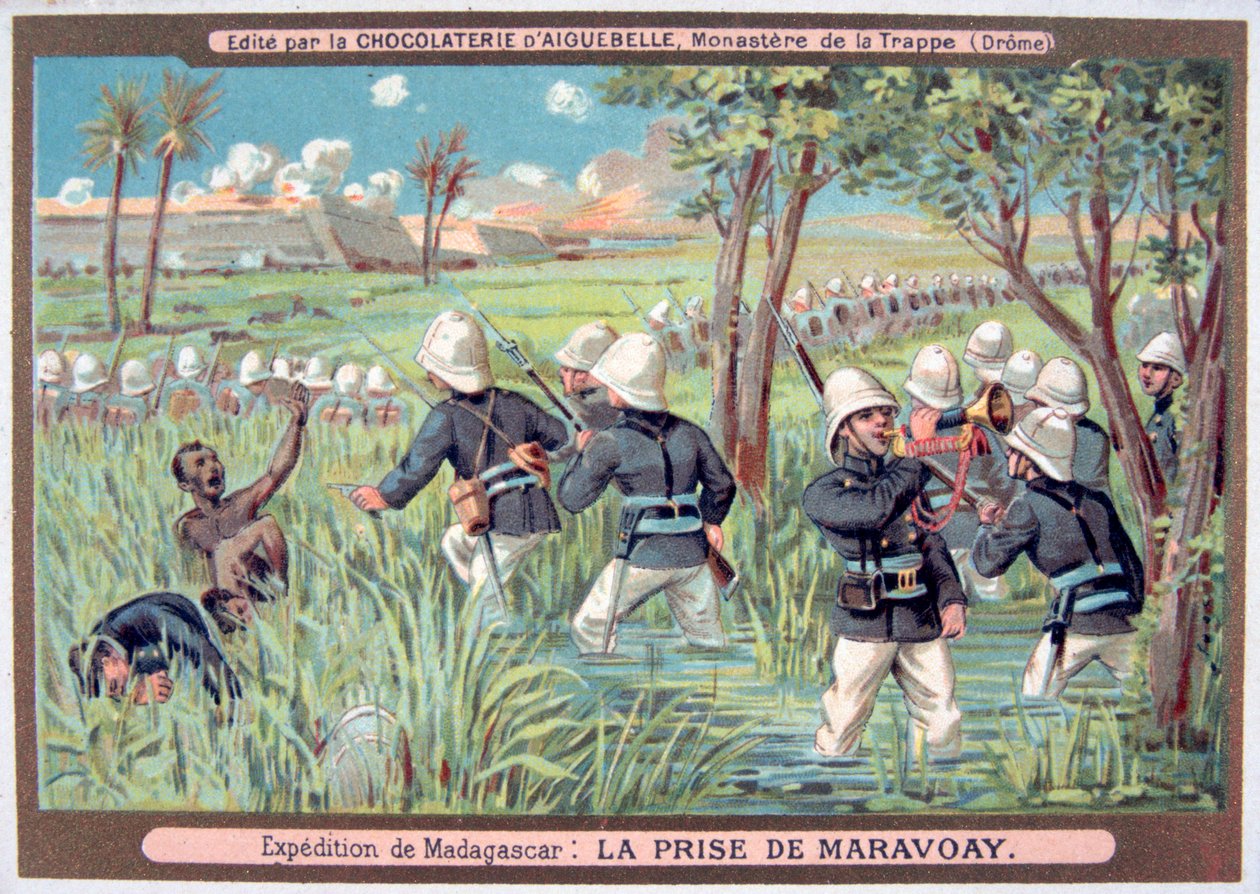 Marovoay elfoglalása, Madagaszkár, 1895 alkotó: Unbekannt