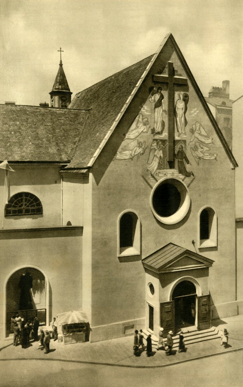 A kapucinus templom, Bécs, Ausztria, 1935. alkotó: Unbekannt