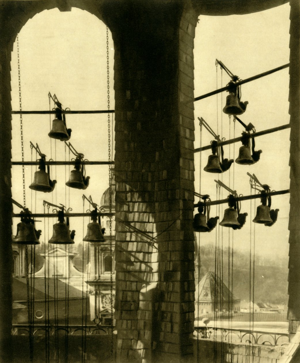 A Carillon-torony, Salzburg, Ausztria, 1935. alkotó: Unbekannt