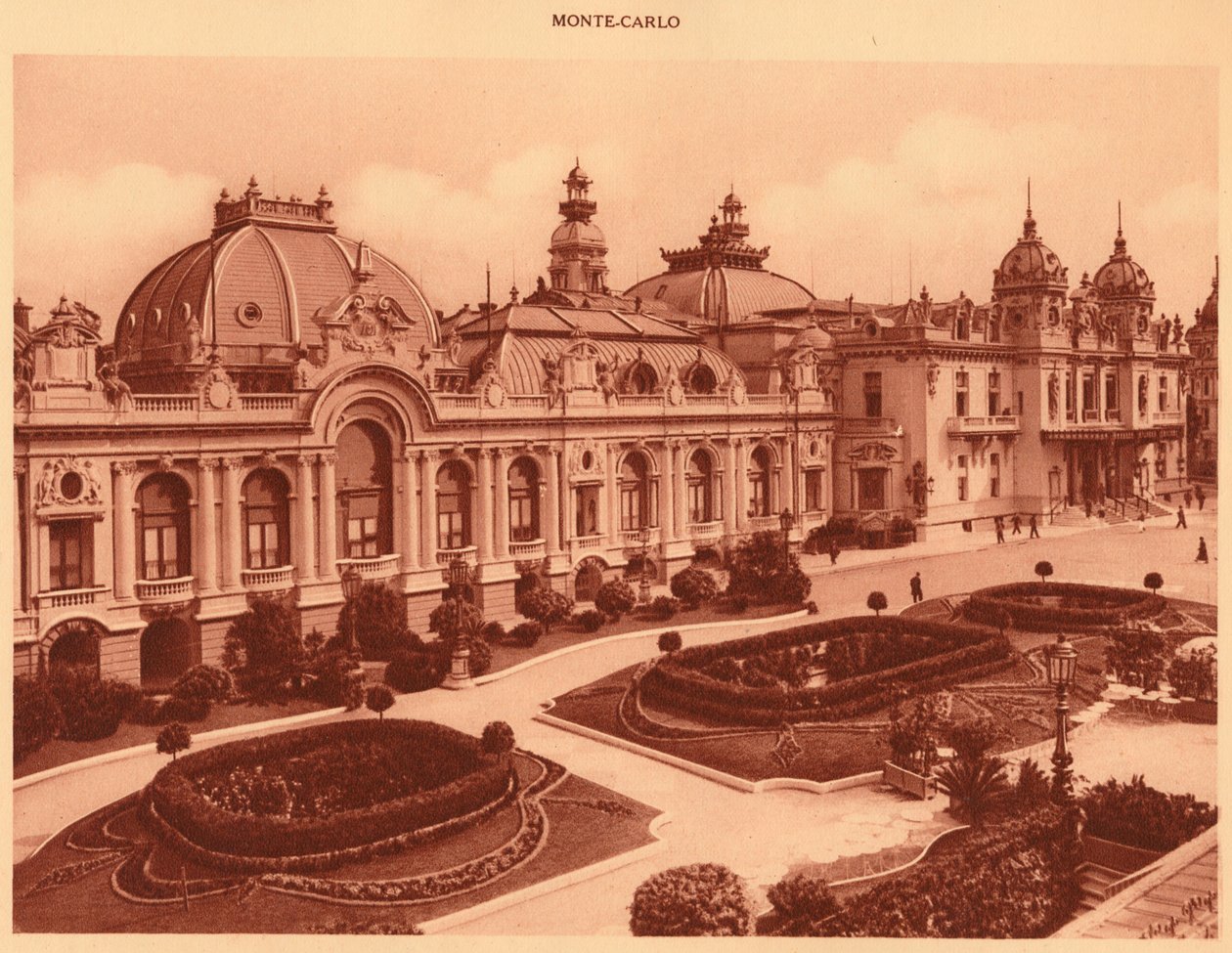 A kaszinó, Monte Carlo, 1930. alkotó: Unbekannt