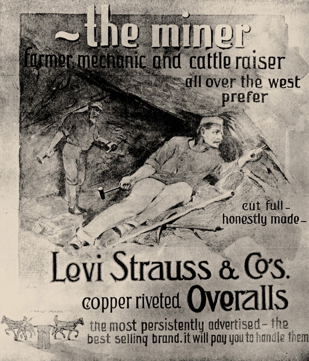 A katalógus borítója Levi Strauss & Co., 1905. alkotó: Unbekannt
