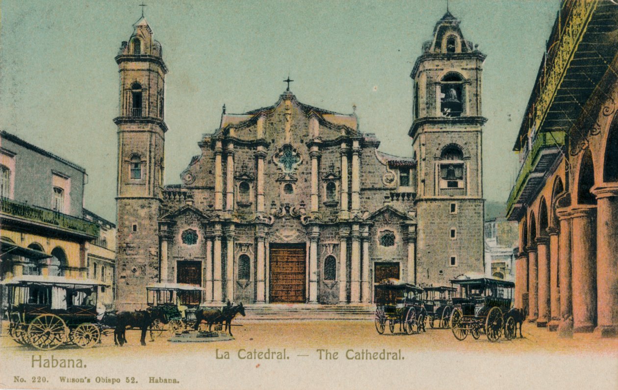 Katedrális, Havanna, Kuba, 1910 alkotó: Unbekannt