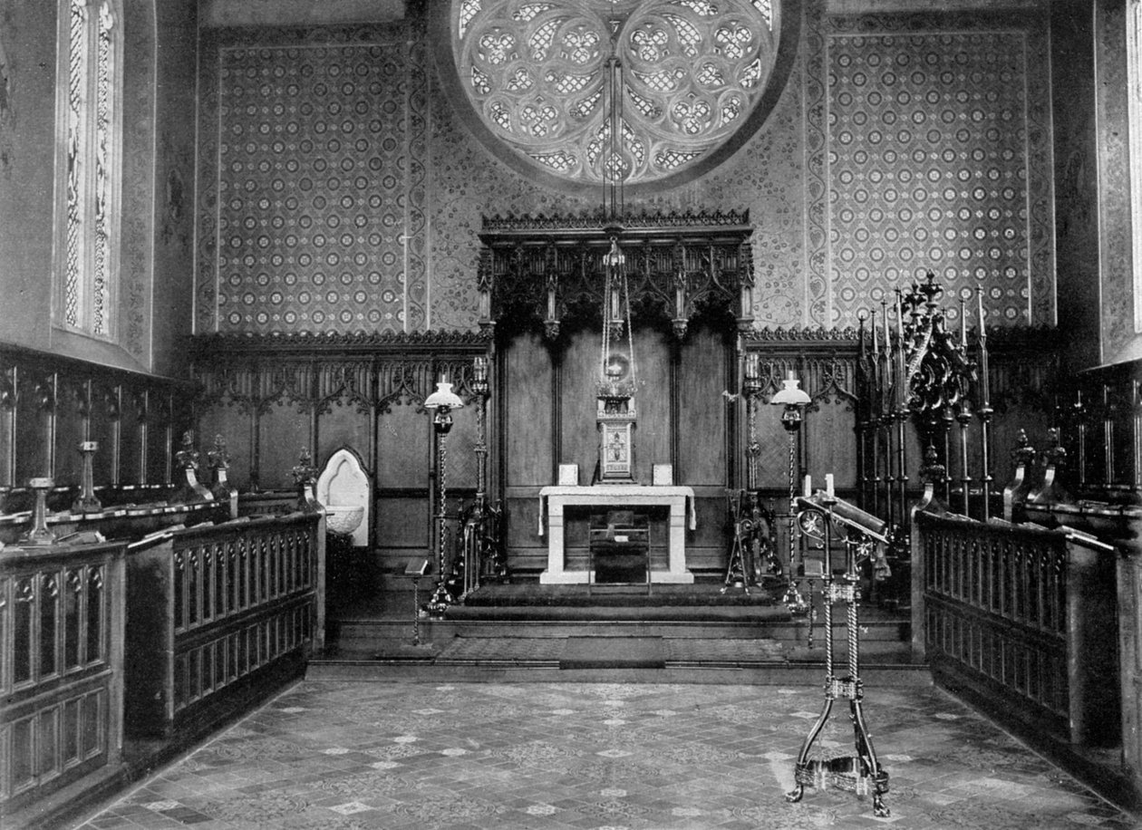 The Chancell, Catholic Apostoli Church, Albury Park, Surrey, 1904 alkotó: Unbekannt
