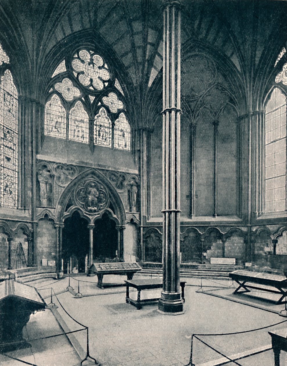 A Káptalan Háza, Westminster, 1902 alkotó: Unbekannt