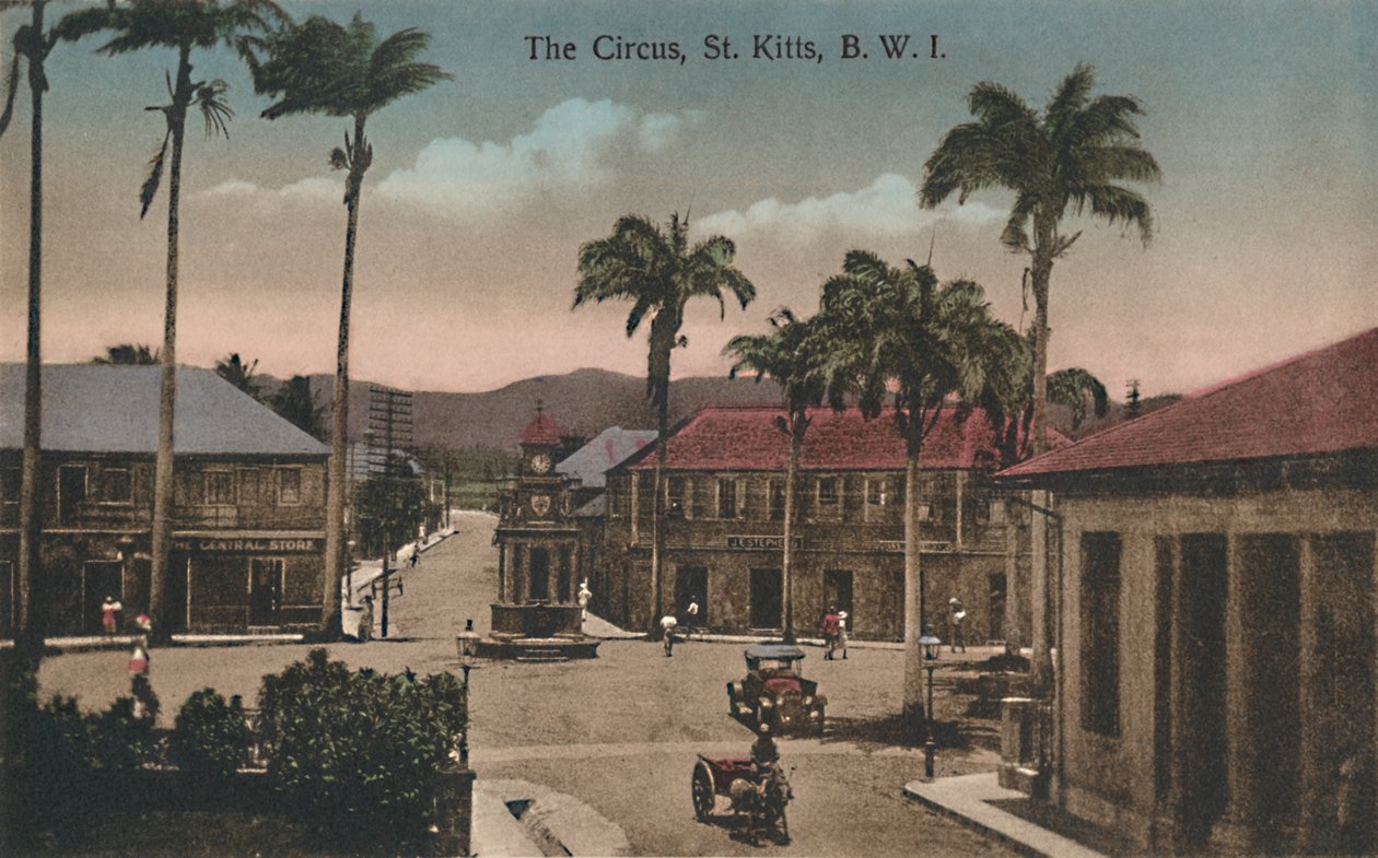 The Circus, St. Kitts, B.W.I., XX. század eleje. alkotó: Unbekannt