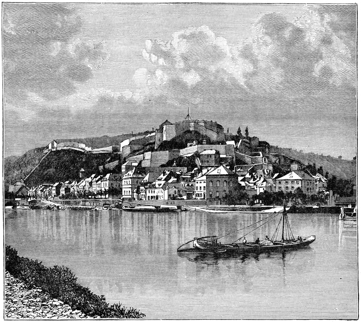 Namur fellegvára, 1898 alkotó: Unbekannt