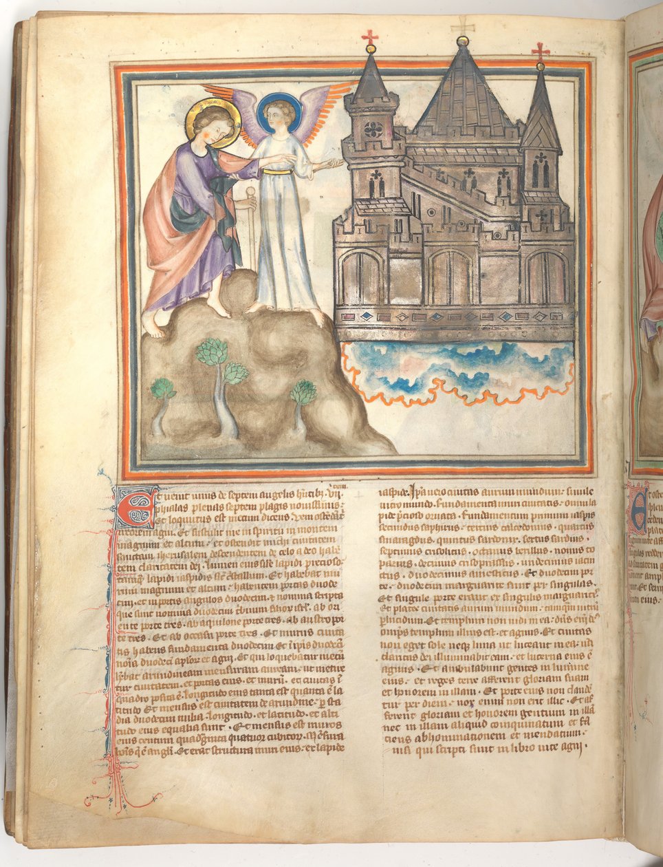 A Cloisters Apokalipszis, kb. 1330. alkotó: Unbekannt
