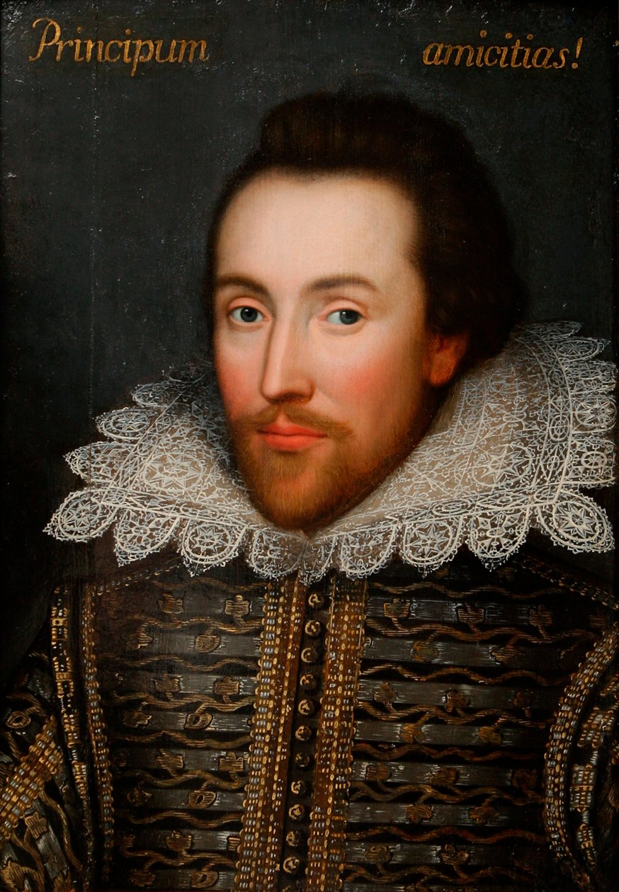 William Shakespeare Cobbe-portréja 1564-1616, c1610. alkotó: Unbekannt