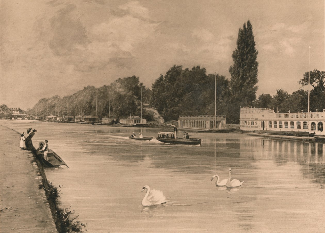 Az oxfordi főiskolai bárkák, 1902 alkotó: Unbekannt
