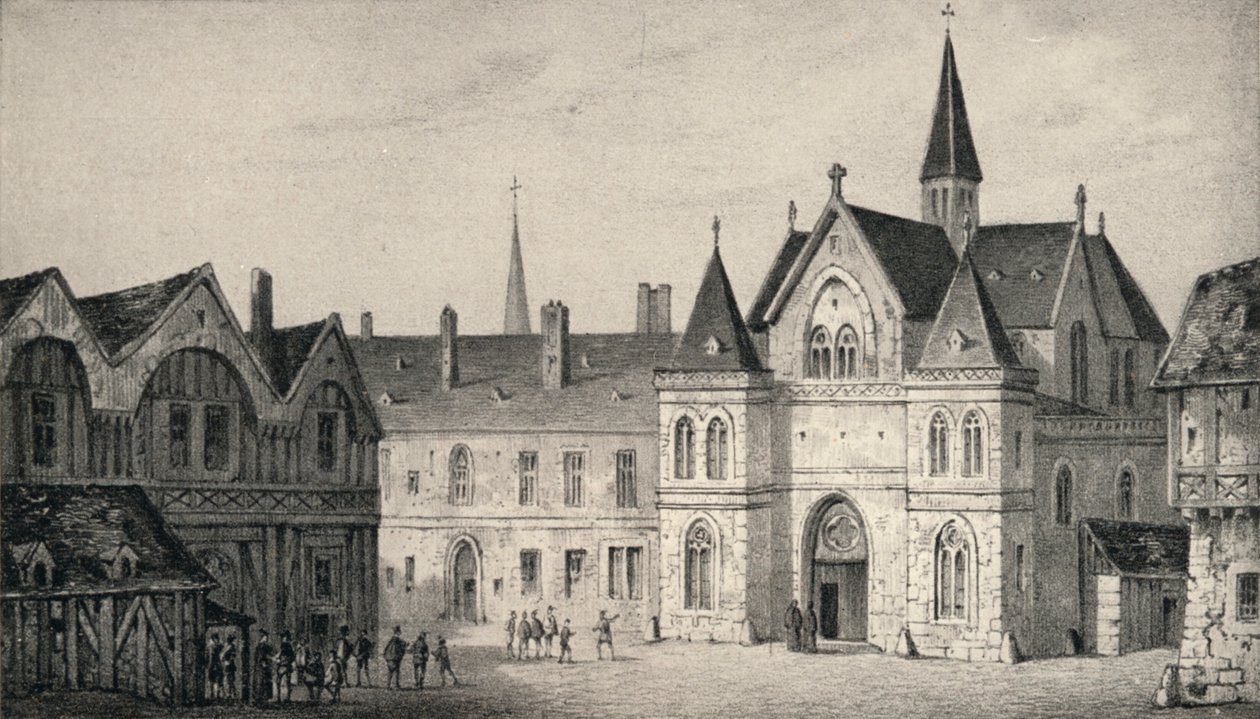A Sorbonne-i Főiskola 1550-ben, 1915-ben alkotó: Unbekannt