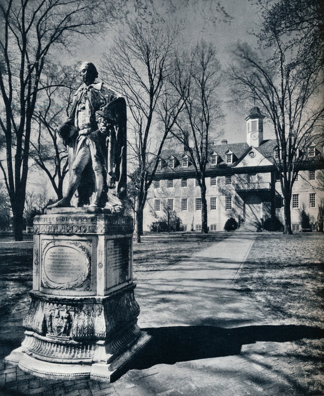 William and Mary College, 1938 alkotó: Unbekannt