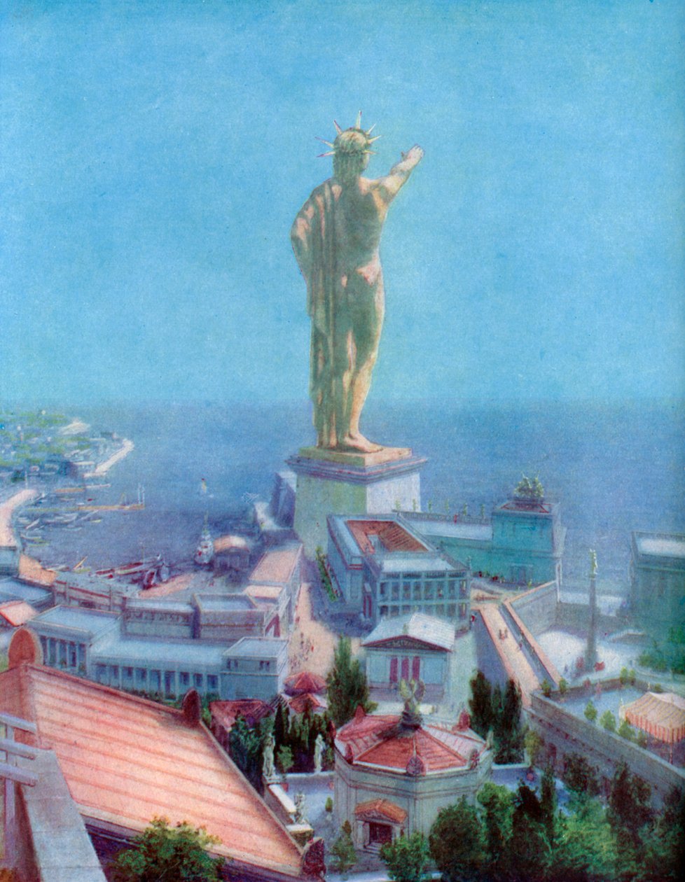 A rodoszi kolosszus, Görögország, 1933-1934 alkotó: Unbekannt