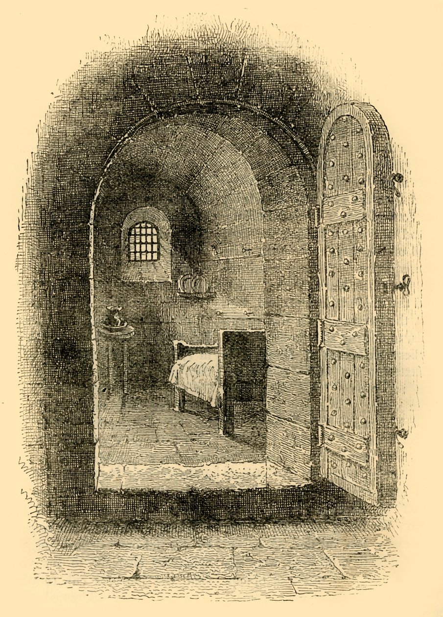 Az elítélt sejt Newgate-ben, 1872. alkotó: Unbekannt