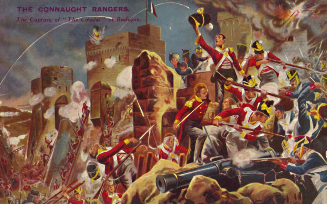 A Connaught Rangers. A badajozi fellegvár elfoglalása, 1812, 1939 alkotó: Unbekannt