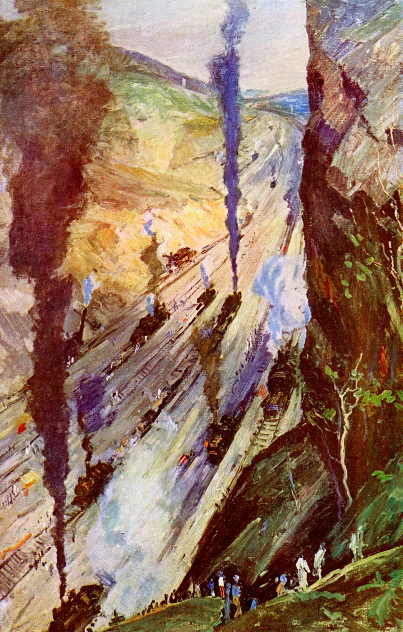 A hódítók, Culebra Cut, Panama-csatorna, Panama, 1926 alkotó: Unbekannt