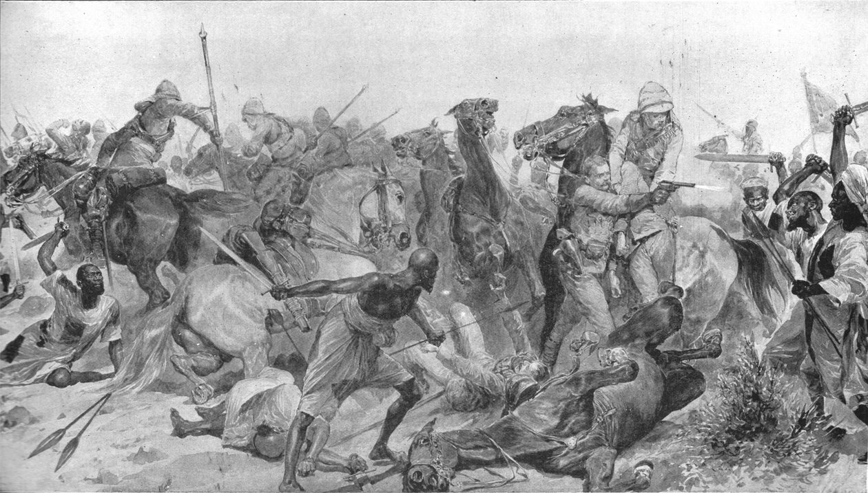 The Conquest of the Soudan, 1896-98:...az omdurmani csata, 1898. szeptember 2., 1901. alkotó: Unbekannt