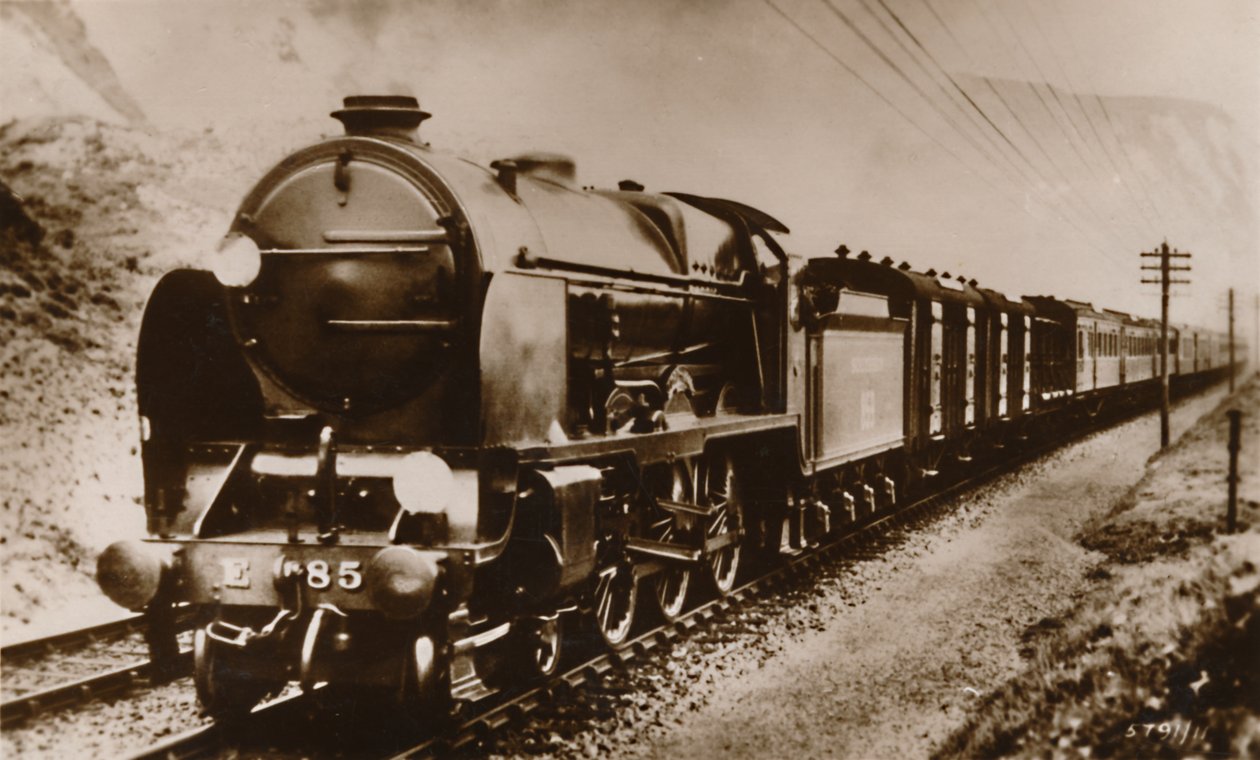 The Continental Boat Express, Southern Railway, 1920-as évek. alkotó: Unbekannt