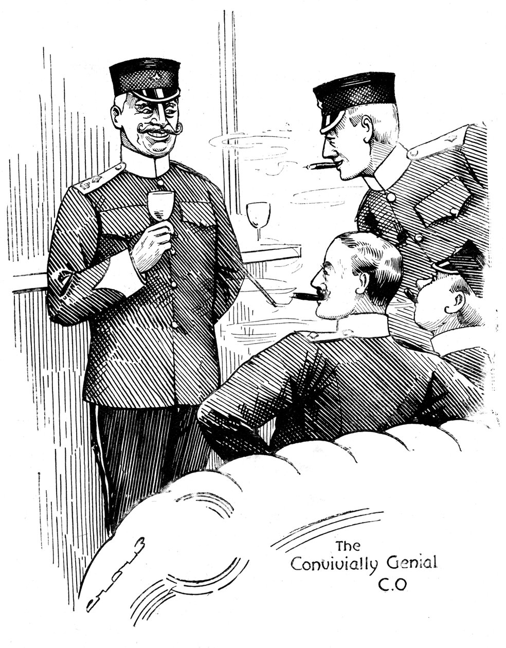 A Convivially Genial CO, 1896 alkotó: Unbekannt
