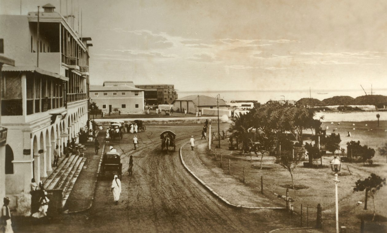 The Crescent, Aden, c1918-c1939. alkotó: Unbekannt