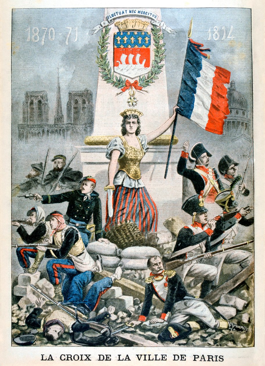 Párizs város keresztje, 1901 alkotó: Unbekannt