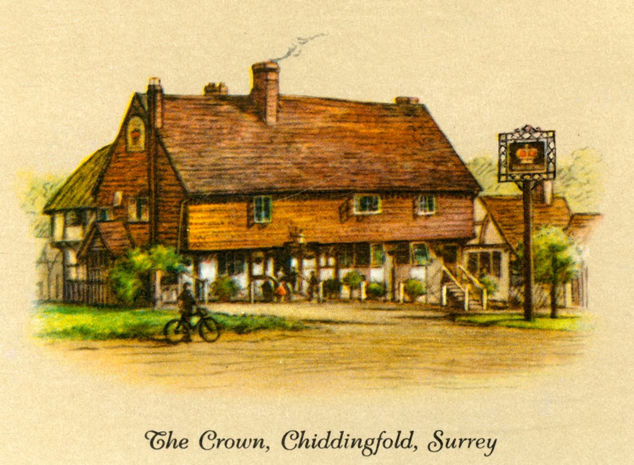 The Crown, Chiddingfold, Surrey, 1936. alkotó: Unbekannt