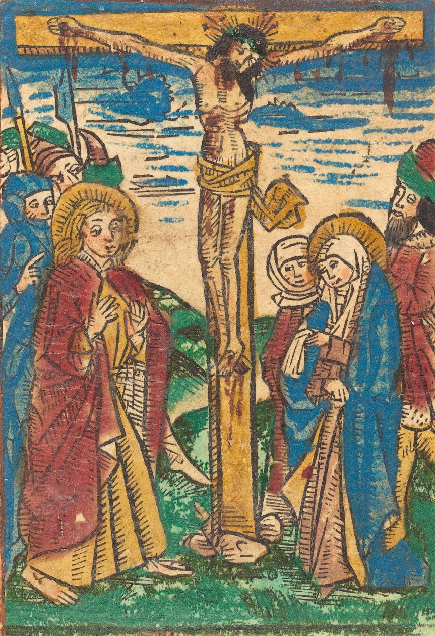 A keresztre feszítés, c. 1490. alkotó: Unbekannt