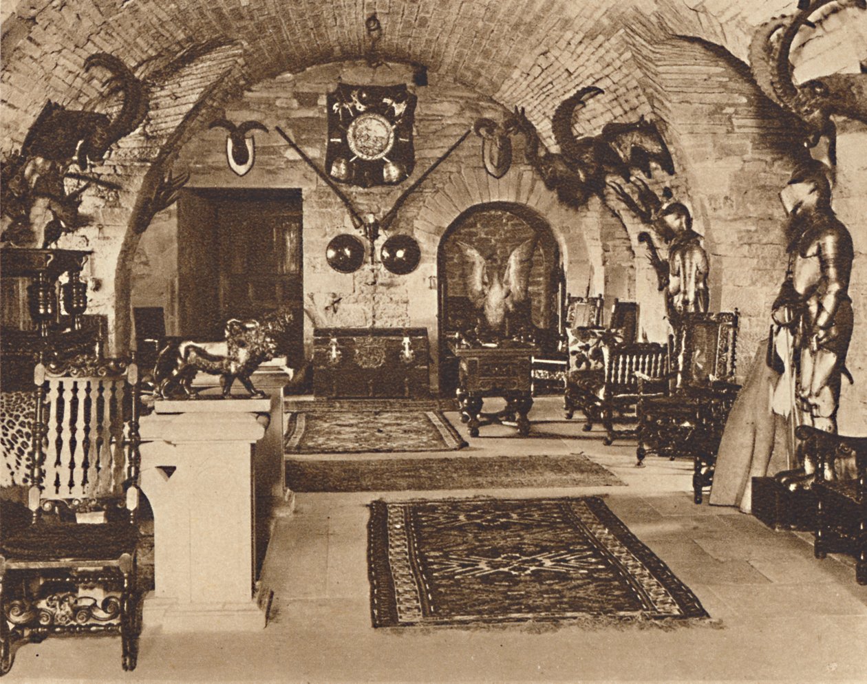 A kripta, Glamis kastély, 1933 1937 alkotó: Unbekannt