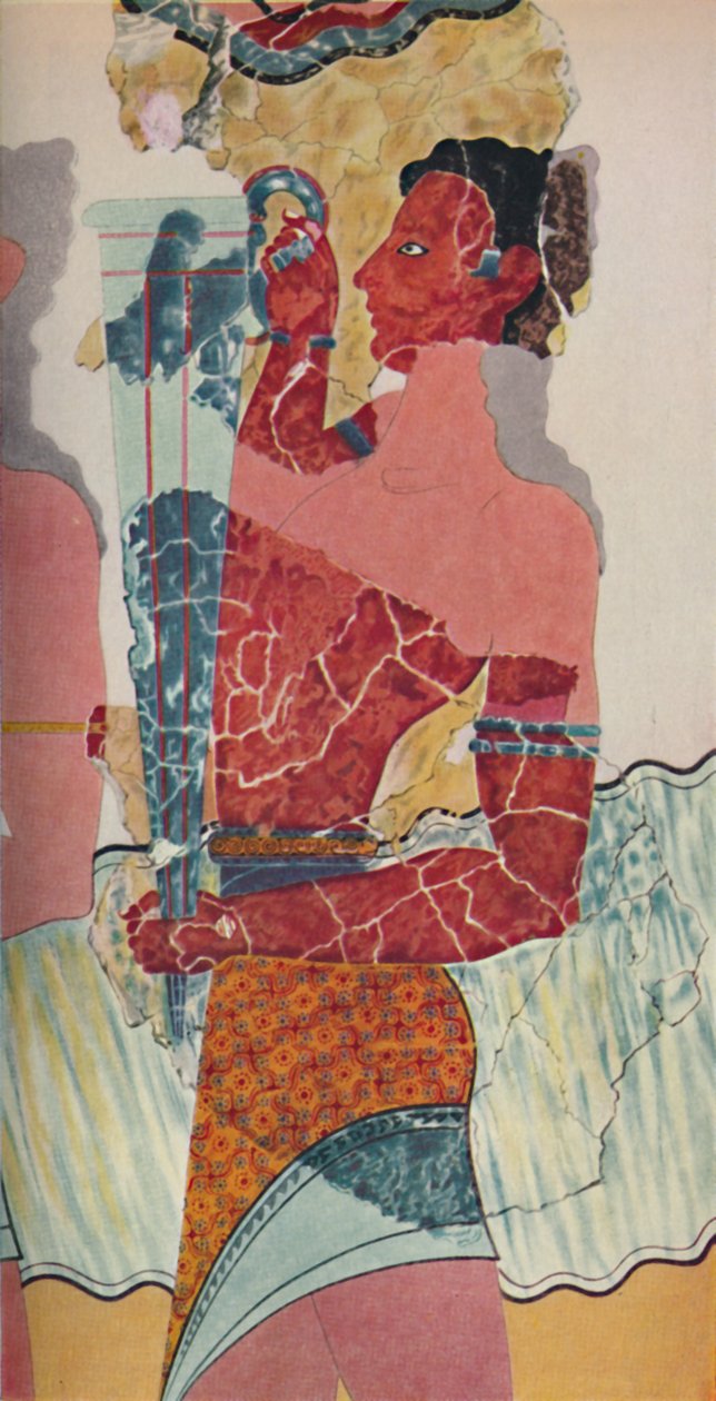 A pohárvivő, minószi, 1950. alkotó: Unbekannt