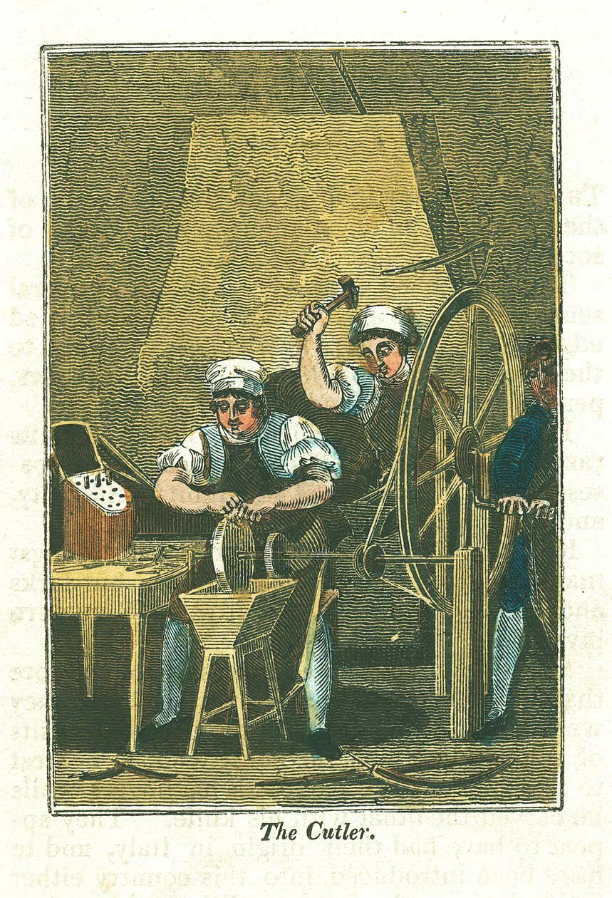 A Cutler, 1823 alkotó: Unbekannt