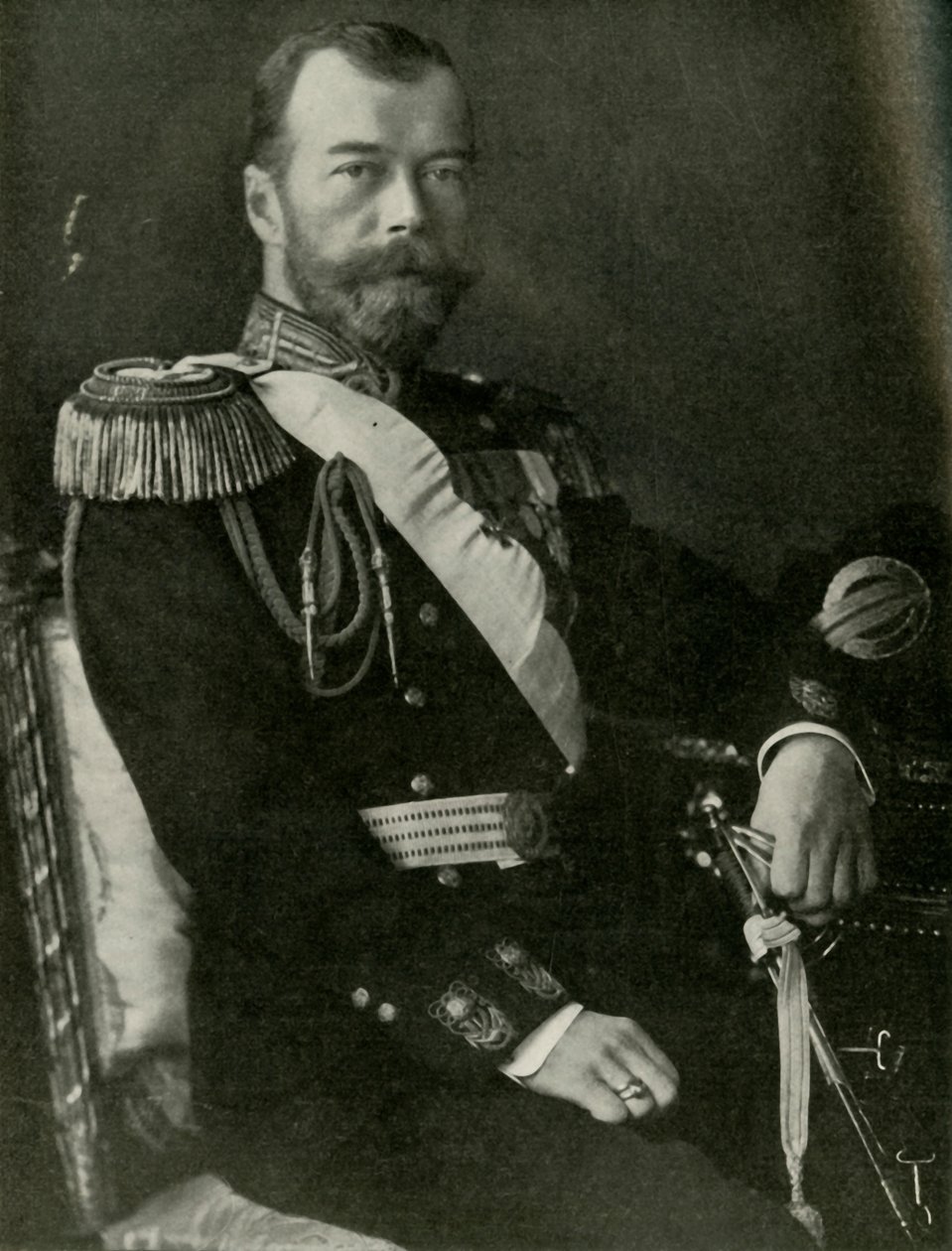 Az orosz cár, 1910-es évek, 1919. alkotó: Unbekannt