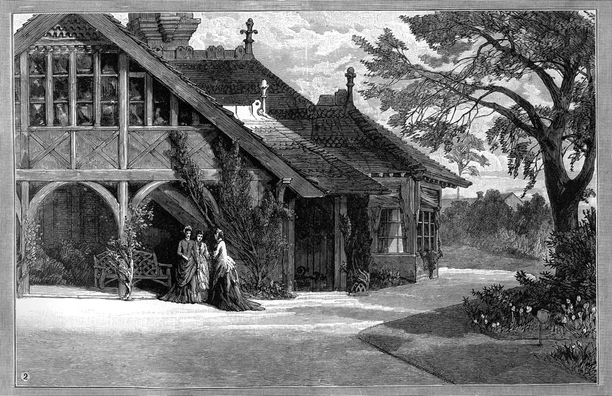 The Dairy, Sandringham, Norfolk, 1887 alkotó: Unbekannt