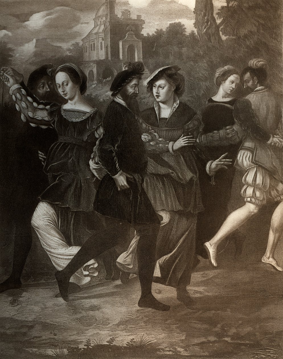 A táncoló kép, c1532, 1902 alkotó: Unbekannt