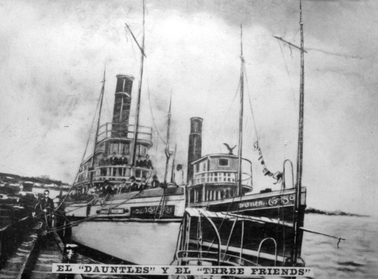 A rettenthetetlen és a három barát, 1868, 1920-as évek alkotó: Unbekannt