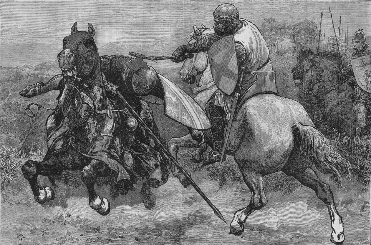 Bohun halála, 1322. március 16., 1880 alkotó: Unbekannt