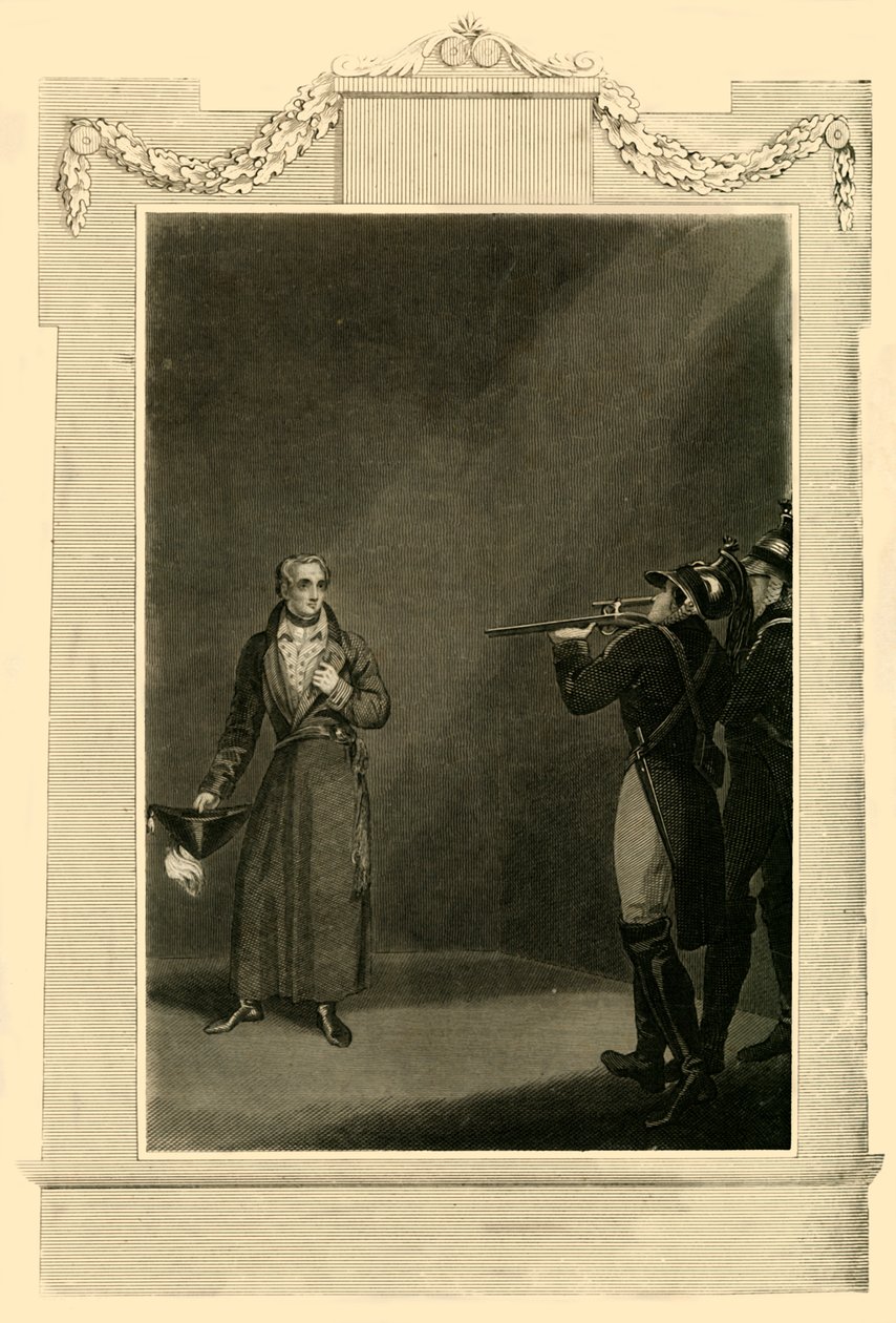 Murat halála, 1815, 1816. alkotó: Unbekannt