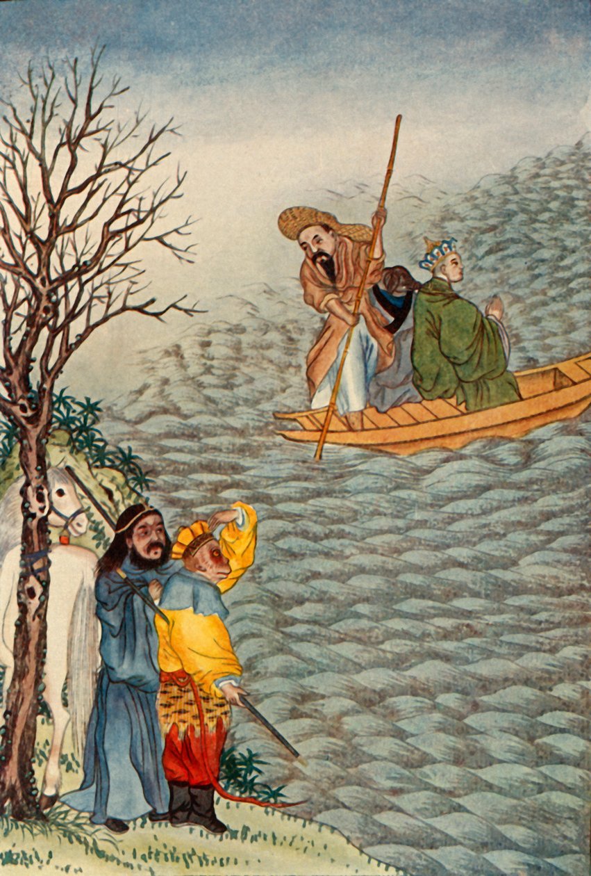 „A Blackwater River démonai elragadják a mestert”, 1922. alkotó: Unbekannt