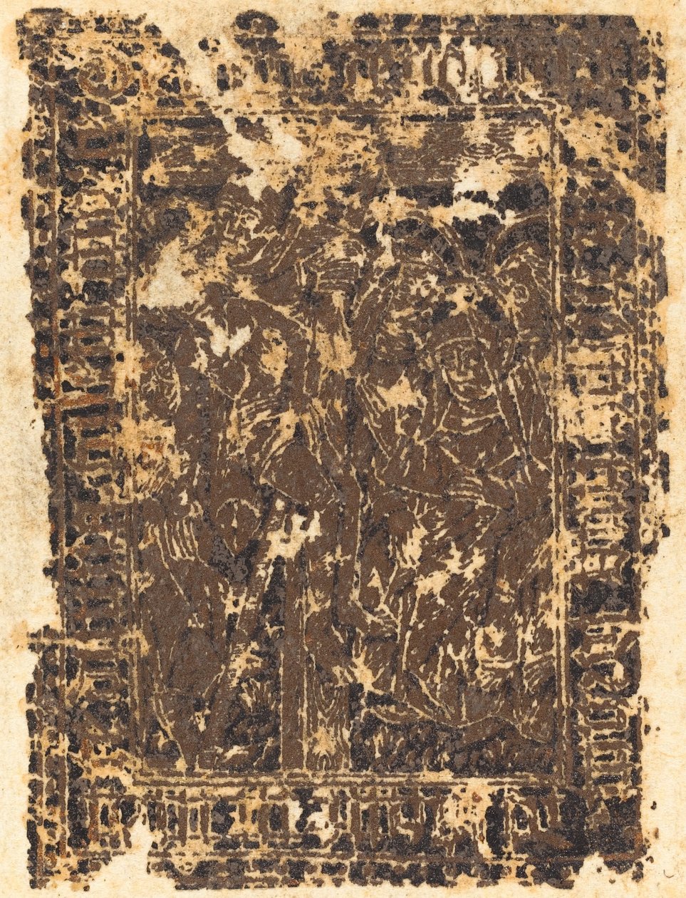 A keresztről való lerakás, valószínűleg 1480-as évek. alkotó: Unbekannt