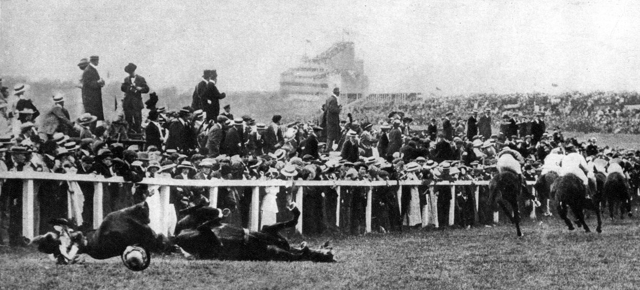 A derby tragédia 1913-ban, 1935-ben alkotó: Unbekannt